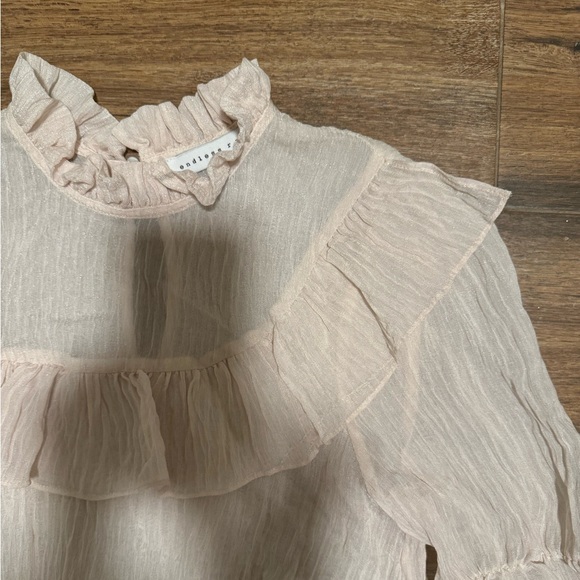 NWOT Anthropology English Rose Blouse - Picture 2 of 4